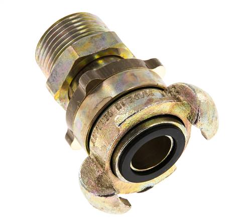 Cast Iron DN 17 DIN 3238 Twist Claw Coupling G 1'' Male