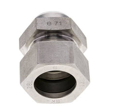 28L & 32mm Stainless Steel Straight Cutting Fitting with Welding End 160 bar ISO 8434-1