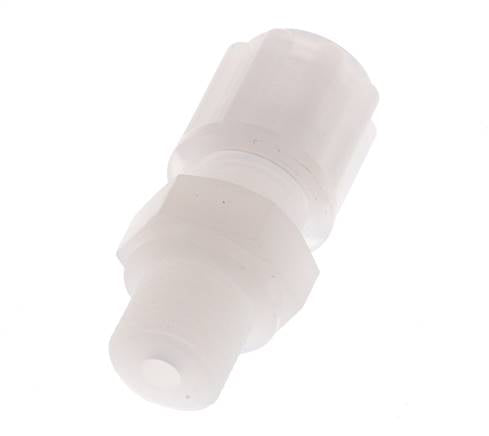 6x4mm & G1/8'' PVDF Straight Compression Fitting with Male Threads 10 bar