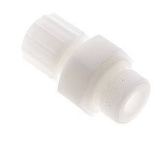 15x9mm & G3/4'' PVDF Straight Compression Fitting with Male Threads 10 bar PVC and PA