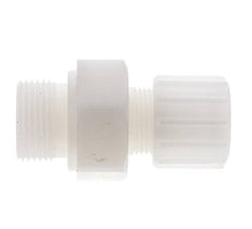 15x9mm & G3/4'' PVDF Straight Compression Fitting with Male Threads 10 bar PVC and PA
