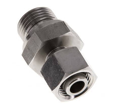 12L & G1/2'' Stainless Steel Straight Swivel with Male Threads 315 bar FKM Adjustable ISO 8434-1