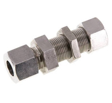 14S Stainless Steel Straight Cutting Fitting Bulkhead 630 bar ISO 8434-1