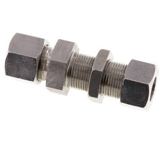 14S Stainless Steel Straight Cutting Fitting Bulkhead 630 bar ISO 8434-1