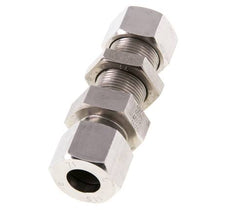 14S Stainless Steel Straight Cutting Fitting Bulkhead 630 bar ISO 8434-1