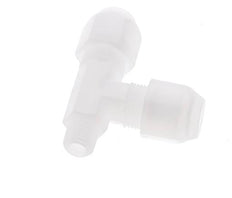 6x8mm & R1/8'' PP Right Angle Tee Hose Fitting with Male Threads 10bar/145psi [2 Pieces]