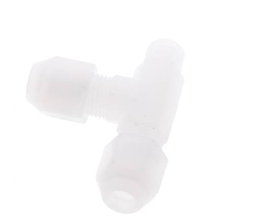 4x6mm & R1/8'' PP Right Angle Tee Hose Fitting with Male Threads 10bar/145psi [2 Pieces]