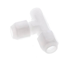 10x12mm & R3/8'' PP Right Angle Tee Hose Fitting with Male Threads 10bar/145psi