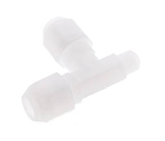 6x8mm & R1/8'' PP Right Angle Tee Hose Fitting with Male Threads 10bar/145psi [2 Pieces]