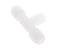 4x6mm & R1/4'' PVDF T-Shape Hose Fitting with Male Threads 10bar/145psi