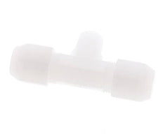 8x10mm & R1/4'' PVDF T-Shape Hose Fitting with Male Threads 10bar/145psi