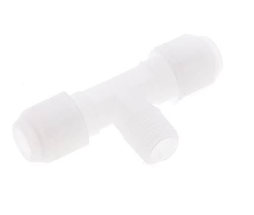 6x8mm & R1/4'' PP T-Shape Hose Fitting with Male Threads 10bar/145psi [2 Pieces]