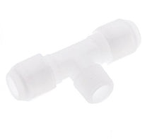 8x10mm & R3/8'' PP T-Shape Hose Fitting with Male Threads 10bar/145psi [2 Pieces]