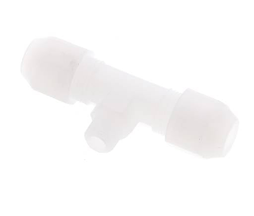 6x8mm & R1/8'' PVDF T-Shape Hose Fitting with Male Threads 10bar/145psi