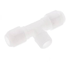 8x10mm & R3/8'' PVDF T-Shape Hose Fitting with Male Threads 10bar/145psi