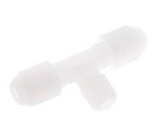 2x4mm & R1/8'' PP T-Shape Hose Fitting with Male Threads 10bar/145psi [2 Pieces]