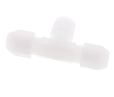 4x6mm & R1/4'' PVDF T-Shape Hose Fitting with Male Threads 10bar/145psi