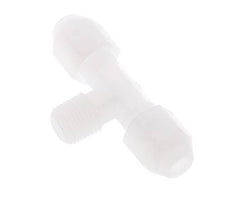 2x4mm & R1/8'' PP T-Shape Hose Fitting with Male Threads 10bar/145psi [2 Pieces]