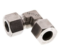 20S Stainless steel 90 deg Elbow Cutting ring 400 Bar DIN 2353
