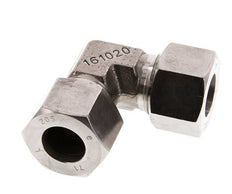 20S Stainless steel 90 deg Elbow Cutting ring 400 Bar DIN 2353