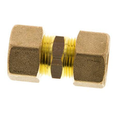 16mm Brass Straight Compression Fitting 76 Bar DIN EN 1254-2