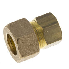 G 1/2'' x 18mm Brass Straight Compression Fitting 67 Bar DIN EN 1254-2