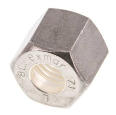 M12x1.5 x 6L Stainless steel Union nut for Compression ring