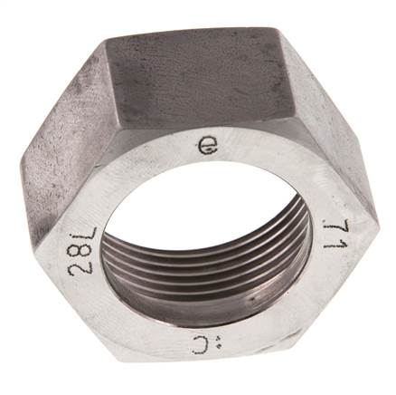 M36x2.0 x 28L Stainless steel Union nut for Cutting ring