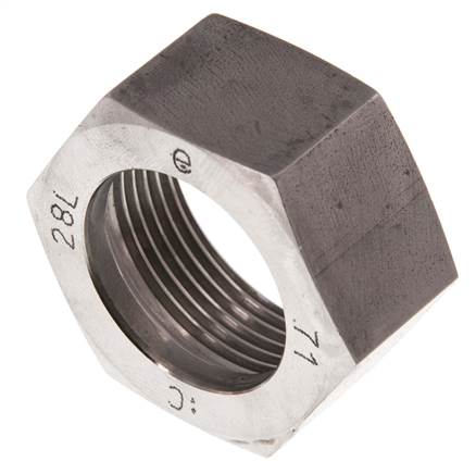 M36x2.0 x 28L Stainless steel Union nut for Cutting ring