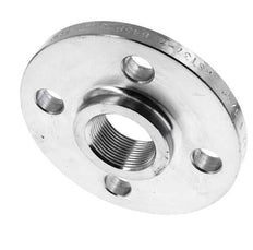 Threaded Flange DN50-PN16 Rp 2'' Zinc-Plated Steel DIN 2566 And EN 1092-1 (Type 13)