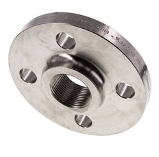 Threaded Flange DN100-PN40 Rp 4'' Stainless Steel 1.4571 DIN 2567 And EN 1092-1 (Type 13)