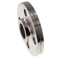 Threaded Flange DN40-PN40 Rp 1-1/2'' Stainless Steel 1.4571 DIN 2567 And EN 1092-1 (Type 13)