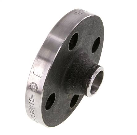 Welding Neck Flange DN20-PN40 26.9mm Black Steel DIN 2635 And EN 1092-1 (Type 11)