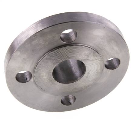 Welding Neck Flange DN125-PN40 139.7mm Black Steel DIN 2635 And EN 1092-1 (Type 11)