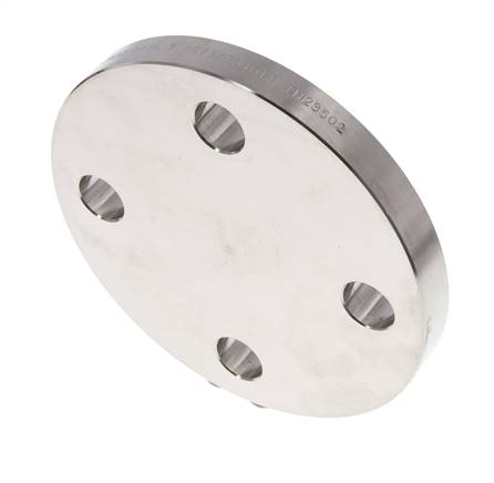 Blind Flange DN40-PN16 Stainless Steel 1.4571 DIN 2527