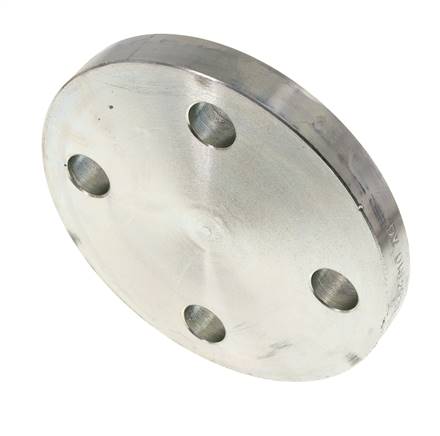Blind Flange DN150-PN16 Zinc-Plated Steel DIN 2527 And EN 1092-1 (Type 05)