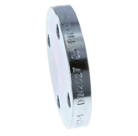 Blind Flange DN50-PN40 Zinc-Plated Steel DIN 2527 And EN 1092-1 (Type 05)