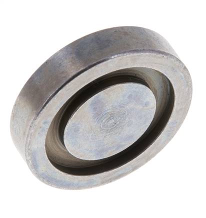 3/4'' SAE Blind Plate 6000 PSI Steel ISO 6162