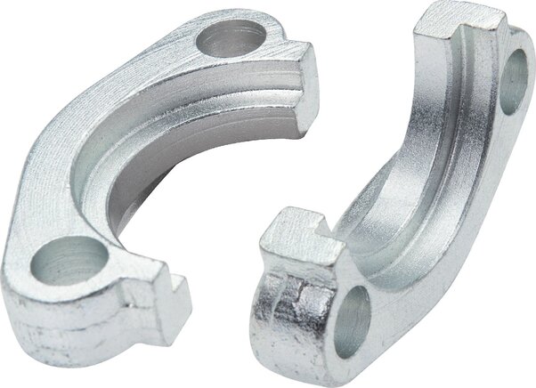 3/4'' SAE Flange Halves 3000 PSI Steel ISO 6162-1