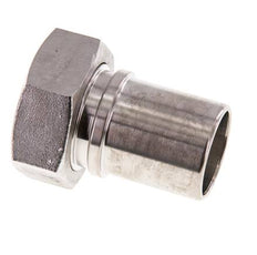 32 mm (1-1/4'') & G1-1/4'' Stainless Steel 1.4401 Hose Barb Union Nut Flat Sealing PTFE Safety collars EN 14420-5 (DIN 2817)