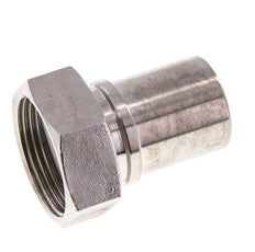 32 mm (1-1/4'') & G1-1/4'' Stainless Steel 1.4401 Hose Barb Union Nut Flat Sealing PTFE Safety collars EN 14420-5 (DIN 2817)