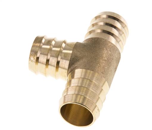 25 mm (1'') Brass Tee Hose Connector