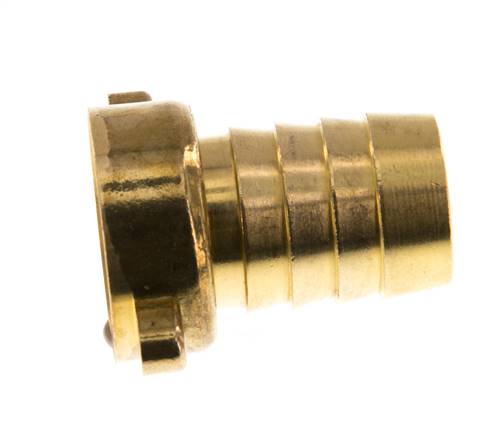 G 3/4'' x 19mm Brass Hose barb with NBR Seal and Wing Nut 16 Bar [2 Pieces]