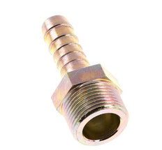 G 3/4'' Male x 13mm Zinc plated Steel Hose barb 25 Bar