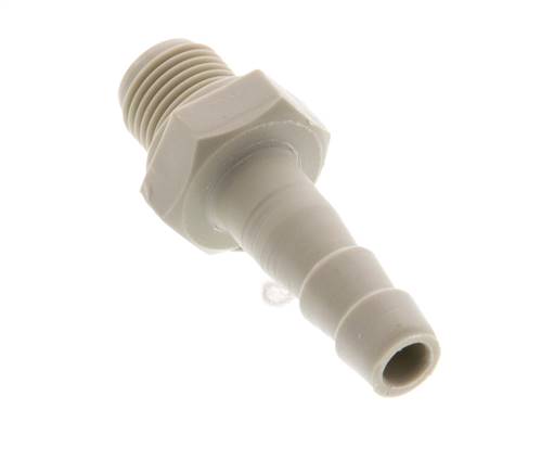 G 1/8'' Male x 6mm Polypropylene (PP) Hose barb 10 Bar