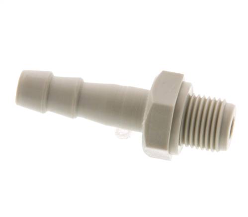 G 1/8'' Male x 6mm Polypropylene (PP) Hose barb 10 Bar