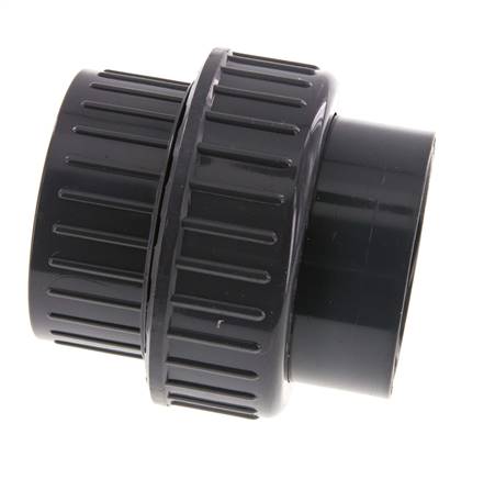 PVC Union Fitting Socket 63x99mm FKM