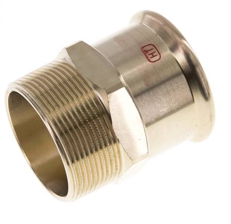 Press Fitting - 54mm Female & R 2'' Male - Copper alloy