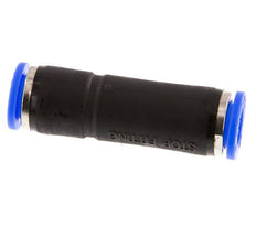 Push-In Fitting 10mm Auto Shut-Off Brass/PBT 0-10bar (0-145psi)