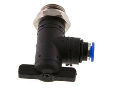 2-Way Elbow Ball Valve 6 mm - G3/8'' Plastic/Brass